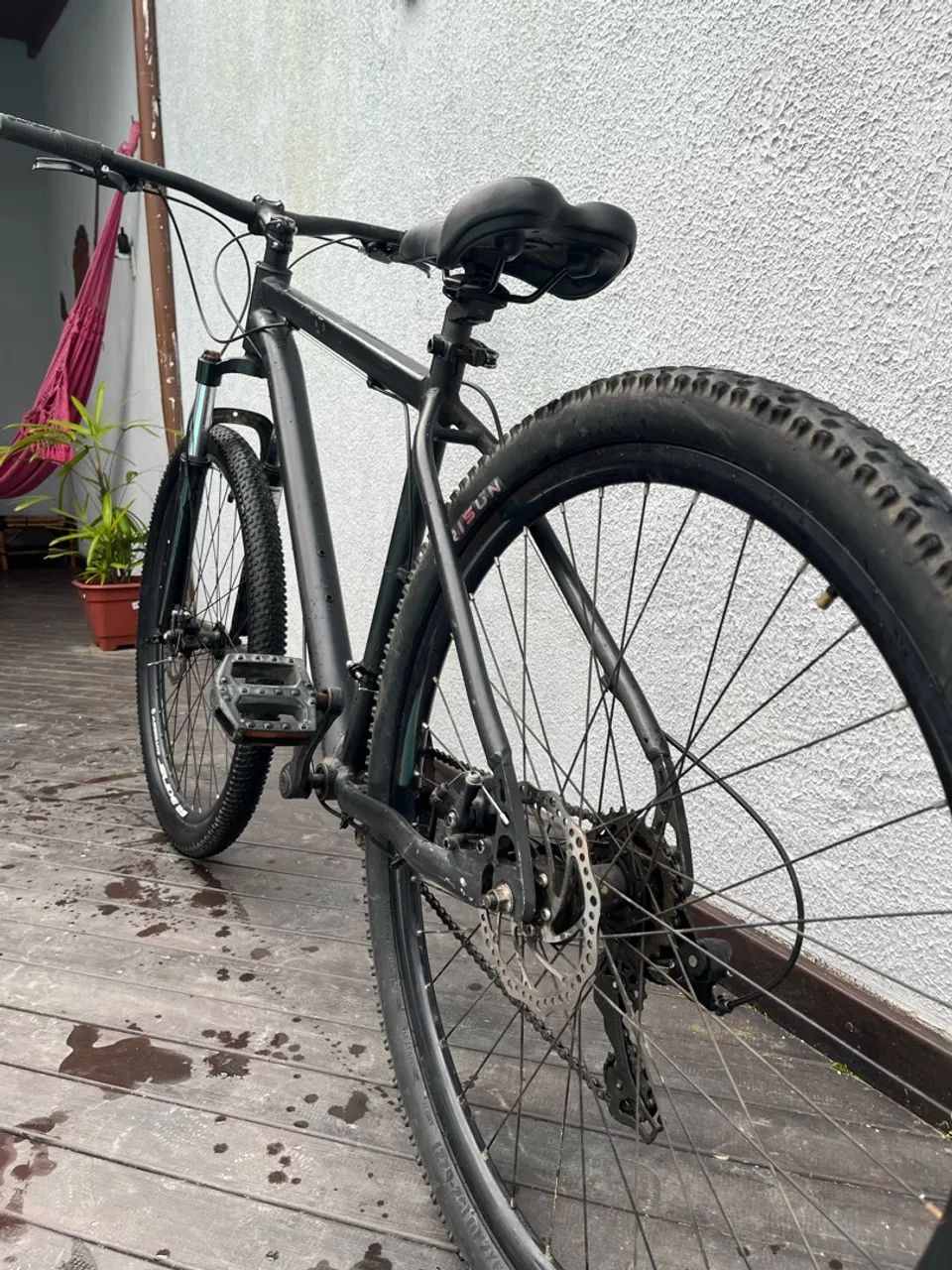 BICICLETA ARO 29 PRETA - Foto 4