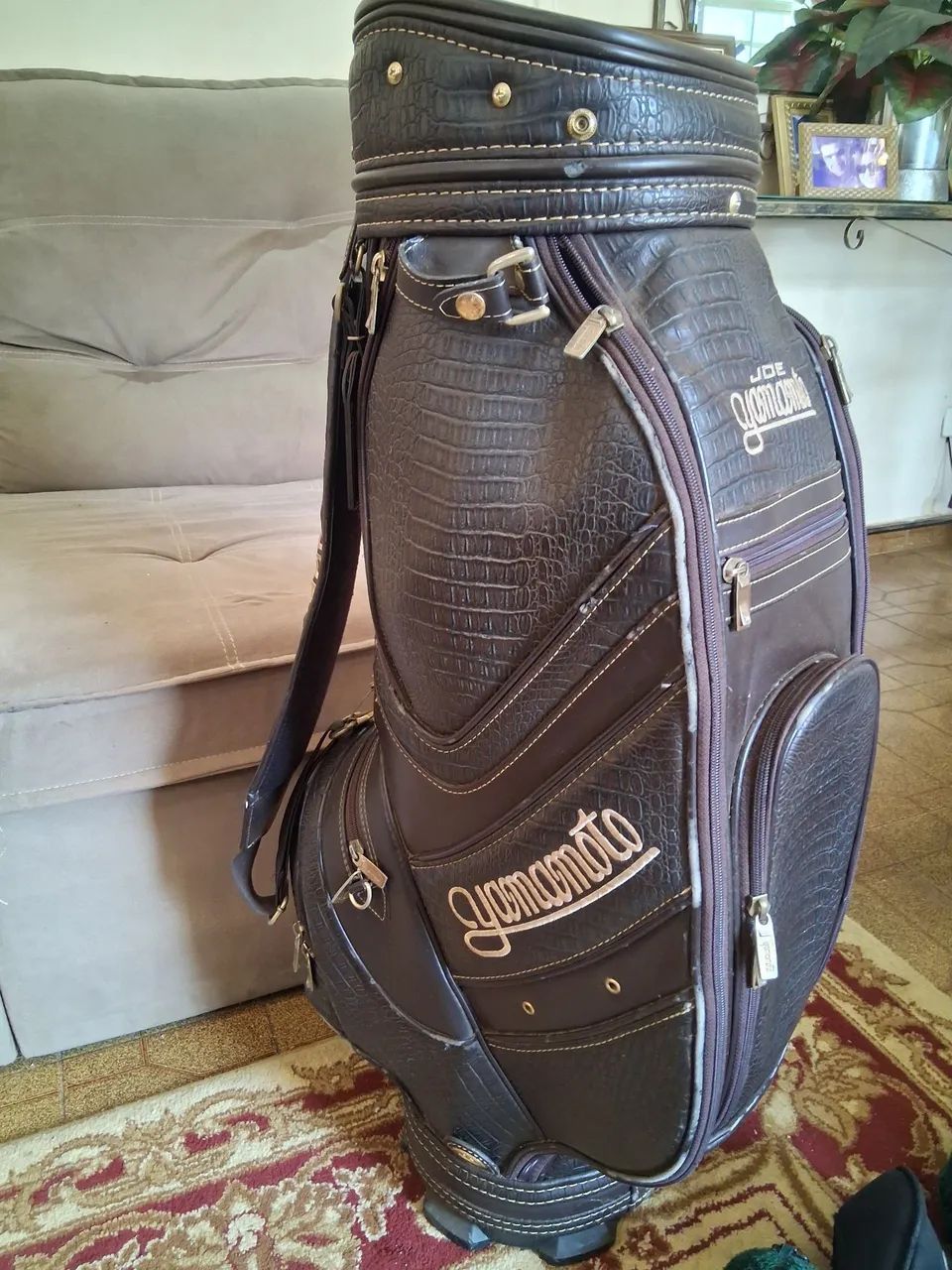 Kit de golfe completo com bolsa e troley