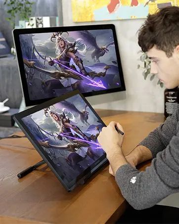Pen Display Gaomon PD2200 (mesa digitalizadora) tela de 21 polegadas  - Foto 3