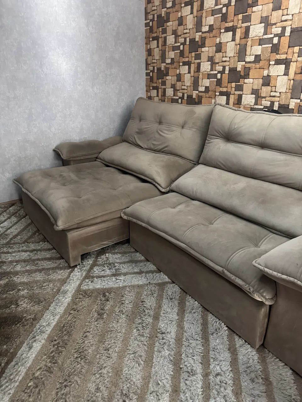 Sofá retrátil - 2,5m