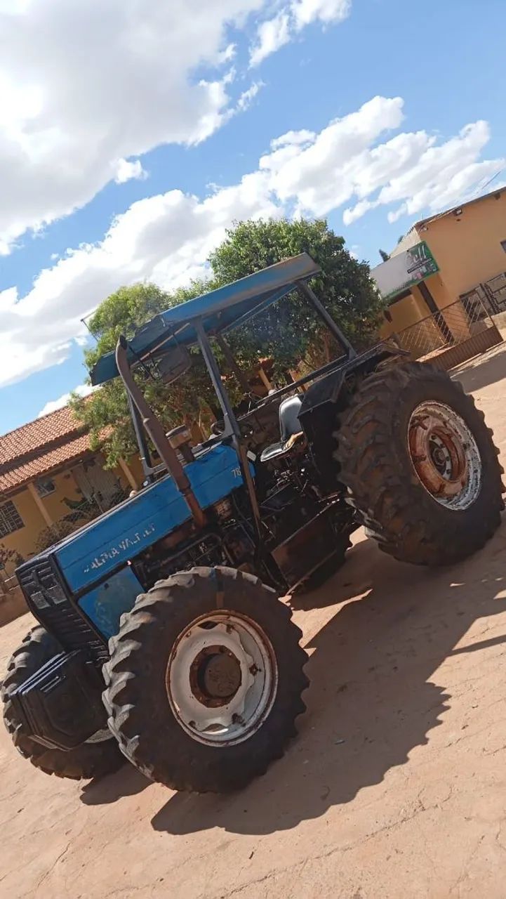 Trator Valmet 785 com redutor  - Foto 5