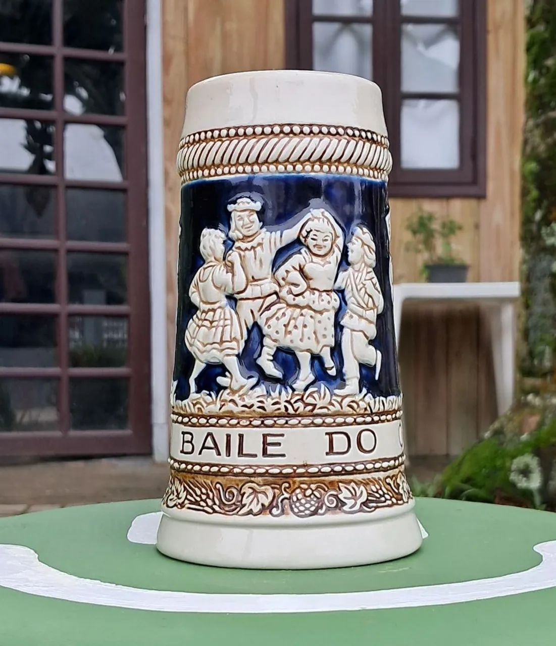 Caneca do 2° Baile do Chopp em 1968. Joinville. 