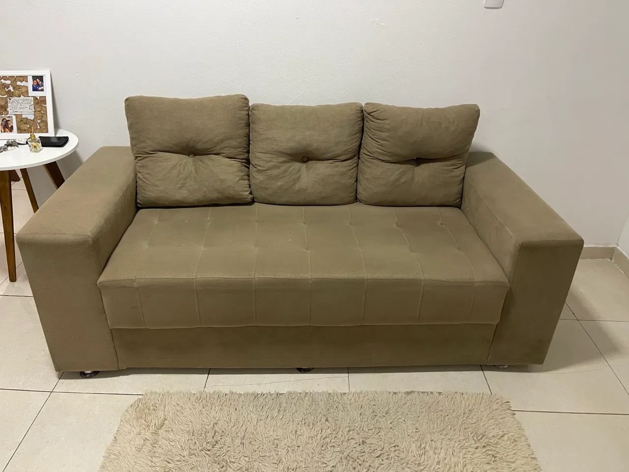 Vendo sofá 3 lugares  - Foto 3