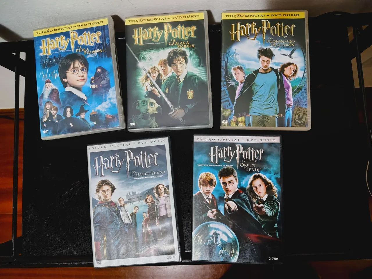 Coleção harry potter 1 ao 5 edicao premium