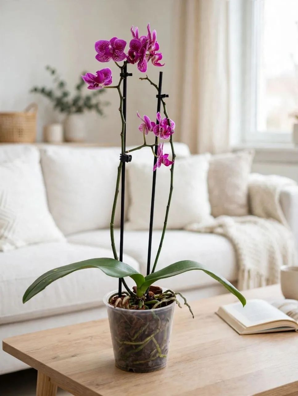 Vaso planta mini orquídea  - Foto 2