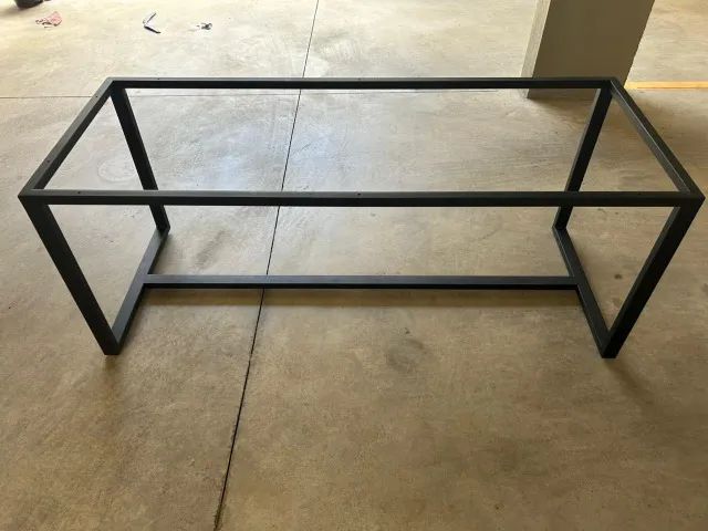 BASE DE MESA DE METALOM 80 x 40 - MESA DE 6 LUGARES - Foto 2