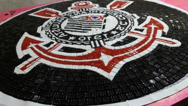 Corinthians Mosaico, Piso, parede, quadro, mesa, piscina