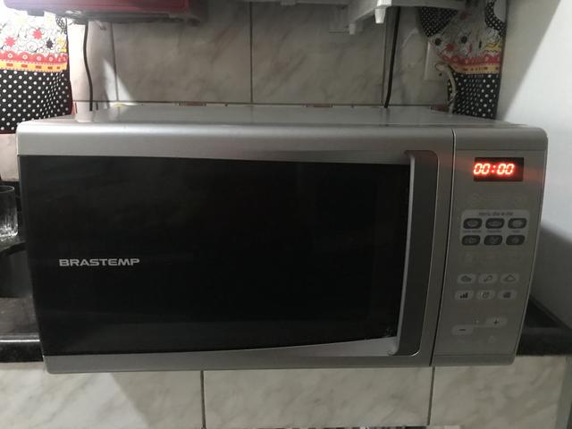 Top dos Microondass inox 31 litros