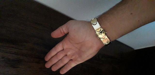 Bracelete moeda antiga frete gratís - Foto 4