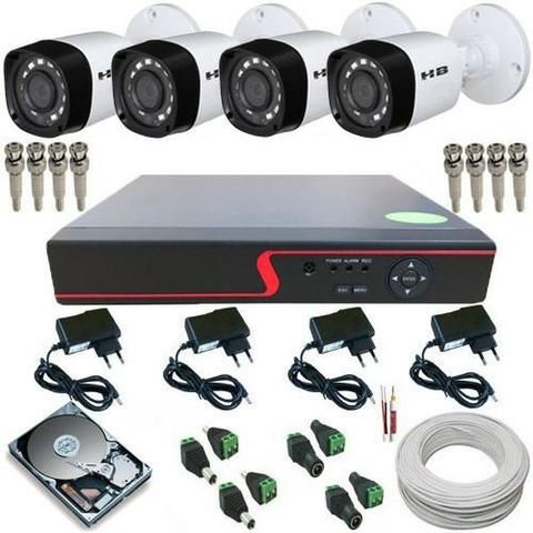 Kit com 4 cameras AHD 3.0pix + instalação ( 999,00 ) - Foto 3