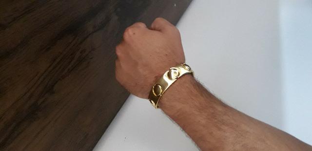 Bracelete moeda antiga frete gratís - Foto 3