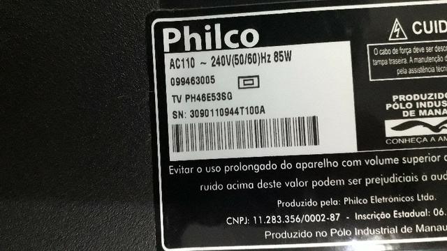 TV Philco PH46E53SG Tela Quebrada para peças - Foto 3