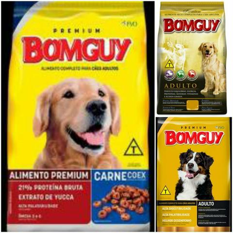 Ração Bomguy Premium Carne 25kg Adulto