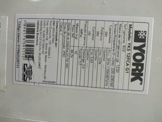 Ar condicionado York 12000 btus - Foto 4
