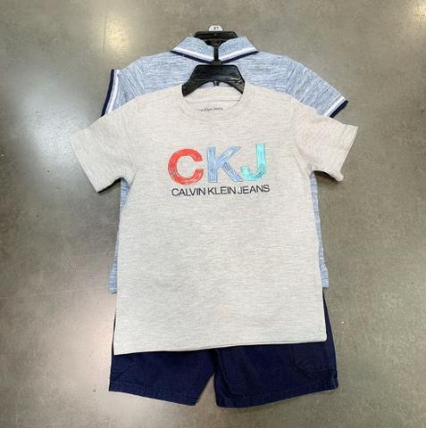 Kit com 3 peças calvin klein infantil - Foto 2