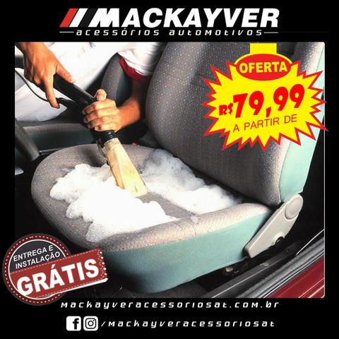 Higienização interna automotiva