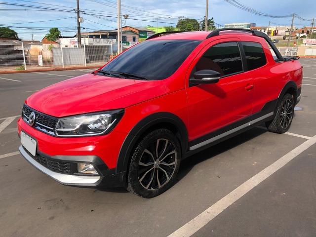 '''' Chance Única Saveiro Cross 1.6 Cabine Dupla Flex 2017/2018 completa ''