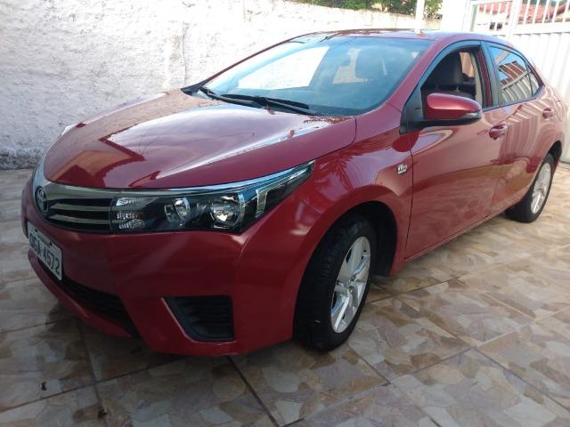 Toyota Corolla GLI 1.8 2015 FLEX - Carro Extra!