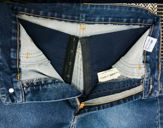 Calça jeans Sawary cintura alta - Foto 3