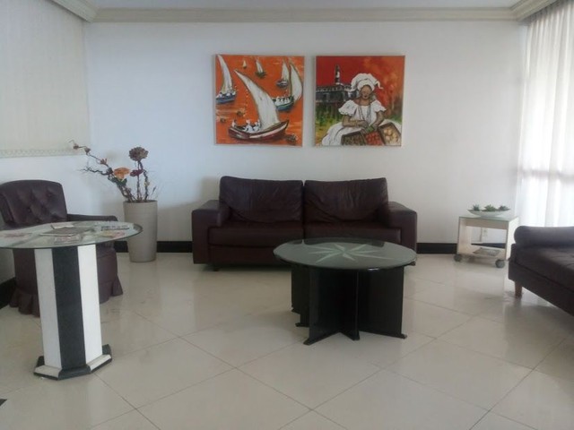 Flat Barra- Farol Barra Flat 1/4 Sala - Foto 7