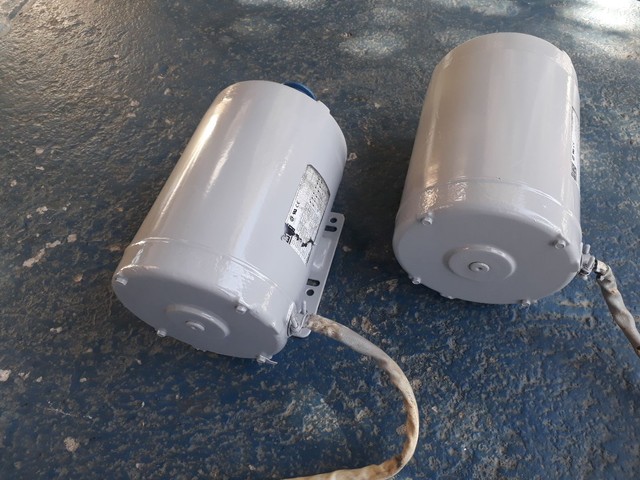 Motor elétrico trifásico para elevador automotivo.  - Foto 6