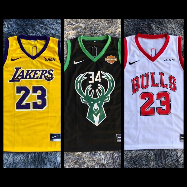 3 Camisetas de Basquete NBA