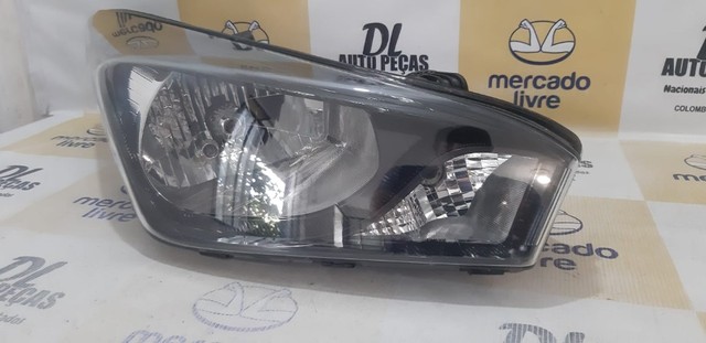 Farol direito mascara negra Hyundai Hb20 2012 a 2016 - Foto 2