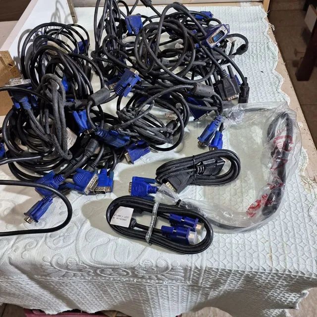 Cabos vga. Valor unitário  - Foto 4