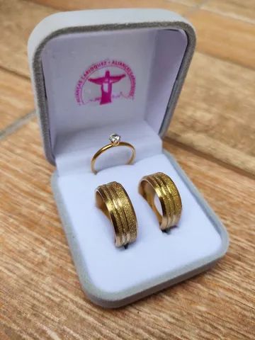 PAR DE ALIANÇAS CASAMENTO  - Foto 5