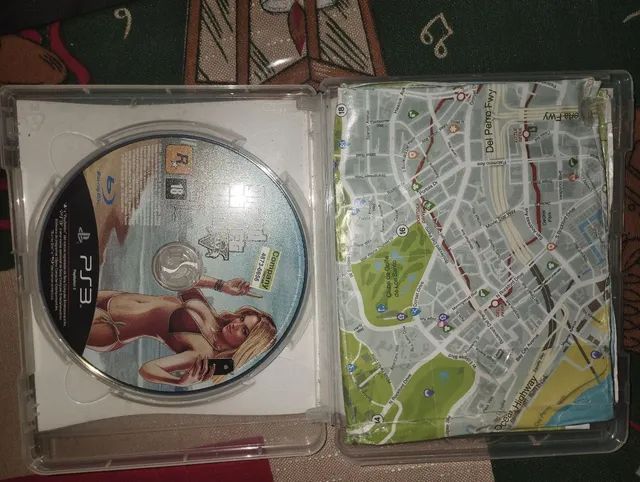 Gta 5 Original de Ps3 Com Mapa em perfeito estado - Videogames