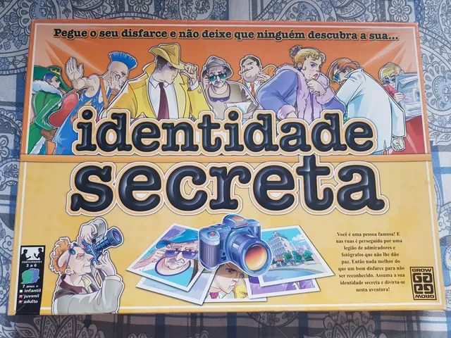 Jogo Identidade Secreta - Loja Grow