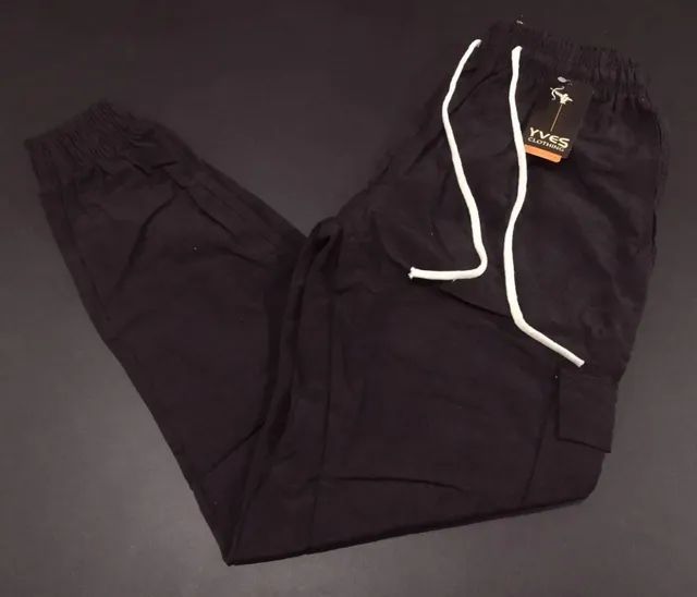 Calça cargo em linho  - Foto 5