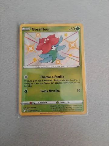 CARTAS PIKACHU V + GOSSIFLEUR SHINY - Hobbies e coleções - Centro