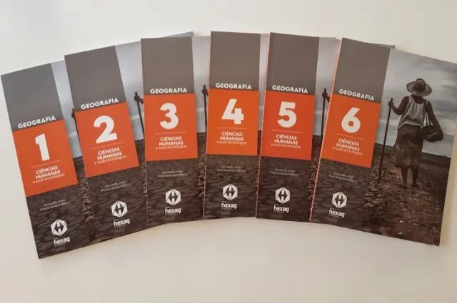 Material Hexag 2022 - Geografia (6 volumes)
