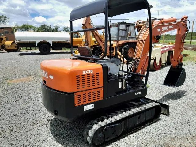 Miniescavadeira esteira Semax SX20 ano 2020  - Foto 5