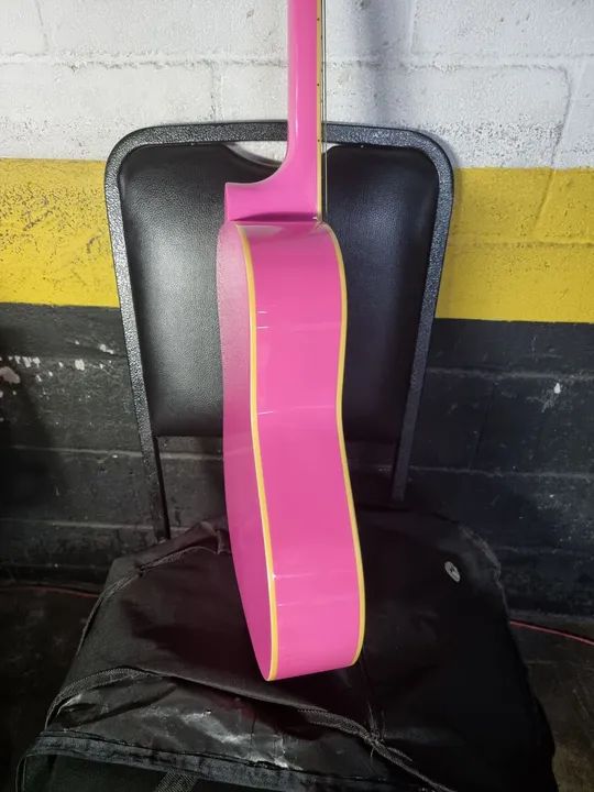 Violão infantil (Troco por celular Samsung A71/ Aceito cartão) - Foto 4