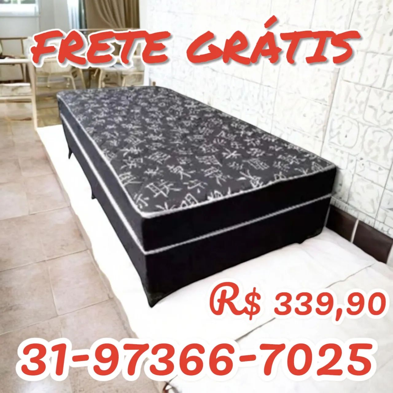 CAMA BOX SOLTEIRO D33 NOVAS (MODELO 2409231121)