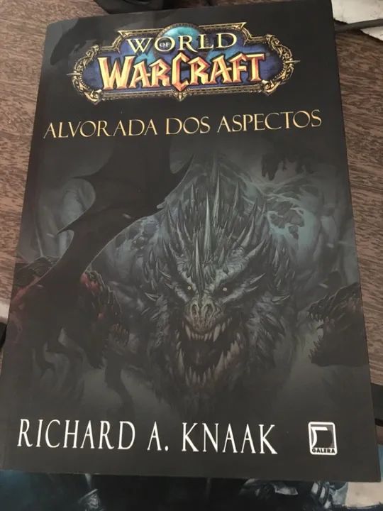 Livro World Warcraft Alvorada dos Aspectos