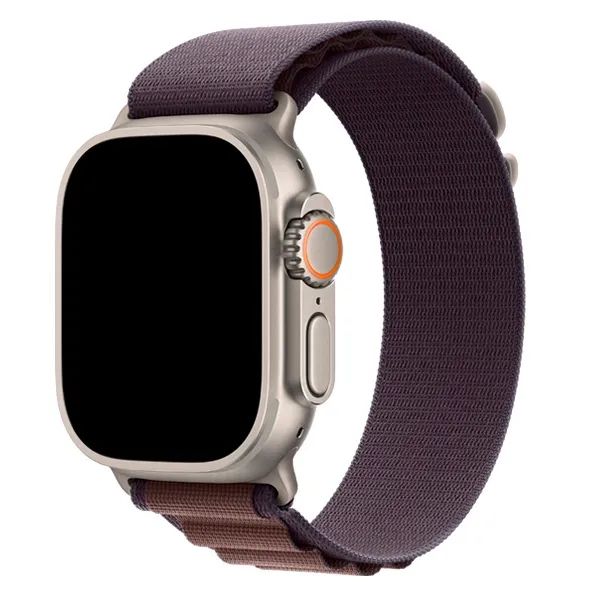 Pulseira loop Alpina índigo, Apple Watch Ultra