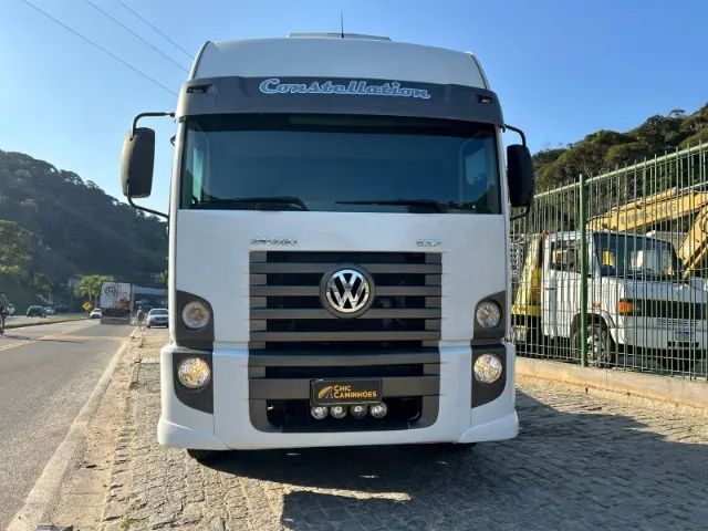 Volkswagen Constellation 24.250 cabinado teto alto  2009 chassis de 9 metros, 530.000km - Foto 3