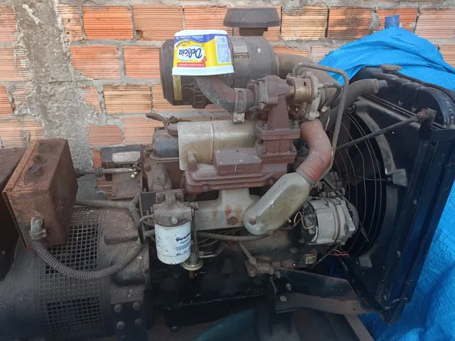Gerador de Energia 60/55/50 KVA Diamond 136 HRS Motor Perkins