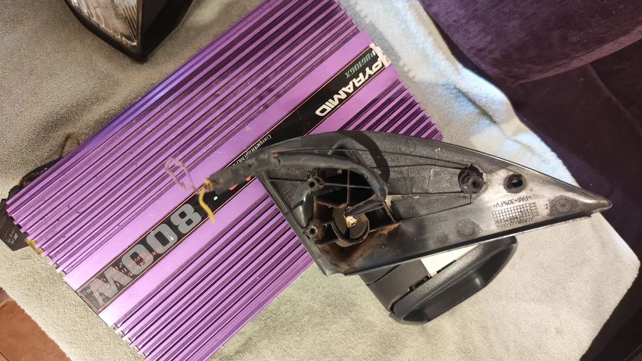 Pyramid 800 retrovisor gol G6 Fox Voyage  - Foto 6