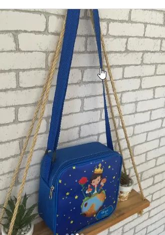 Bolsinha transversal personalizada lembrancinha