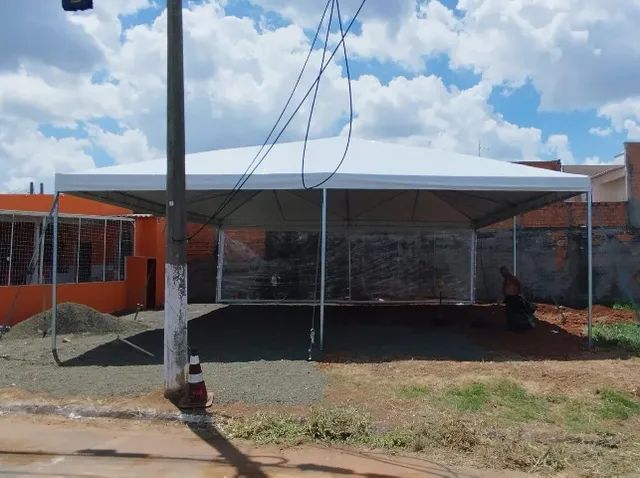 Tenda Tubular 10x10 Galvanizada a Fogo!!! - Foto 2