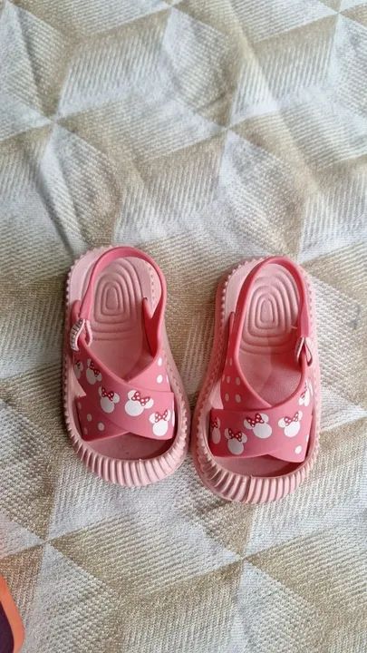 Sandália infantil menina Minnie