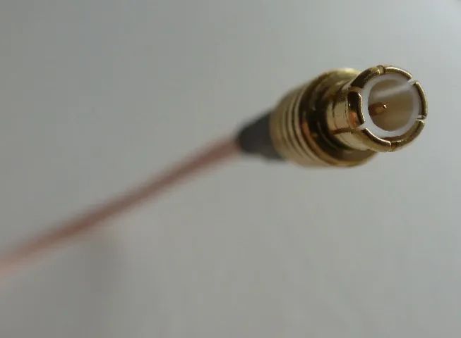 Cabo Pigtail MCX para BNC (perfeito para SDR) - RG316 - Foto 3