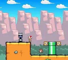 Cartucho Fita Jogo de Super Nintendo : Toad's World - Foto 3