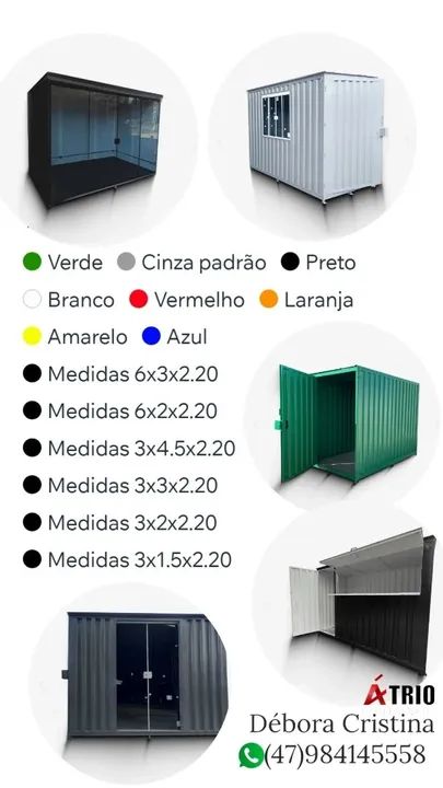 Container banheiro e almoxarifado  - Foto 2