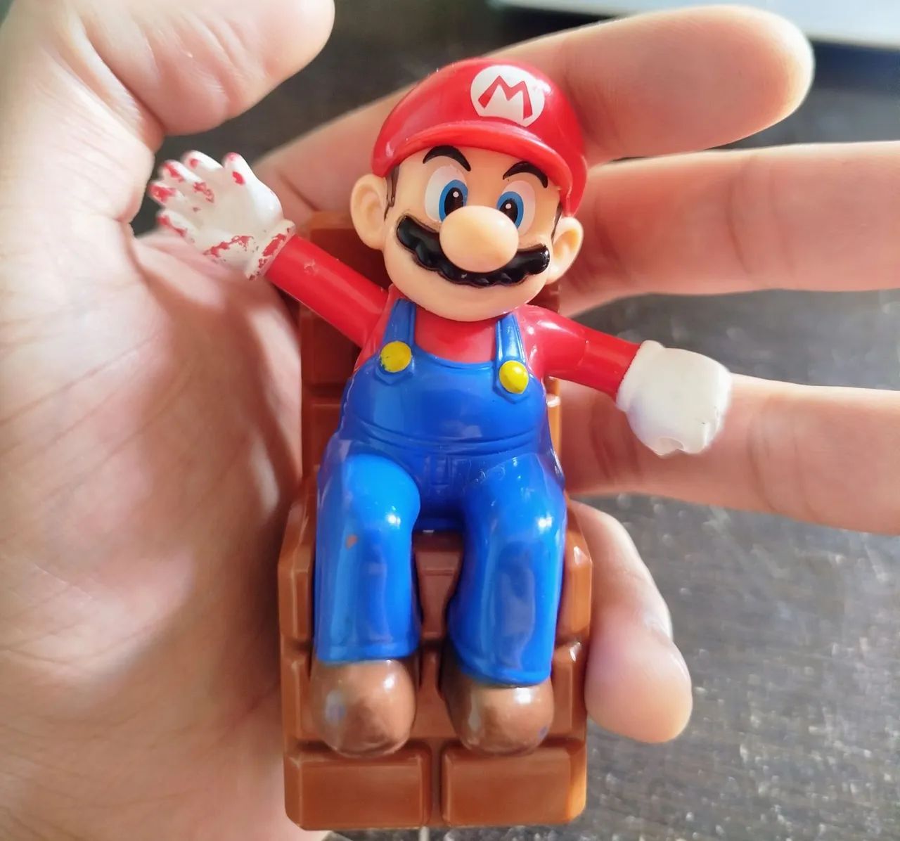 4 Brinquedos do McDonald's - Super Mario