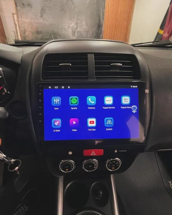 Multimídia Mitsubishi Asx 9 polegadas Carplay sem fio Android auto Homologação pela  - Foto 2